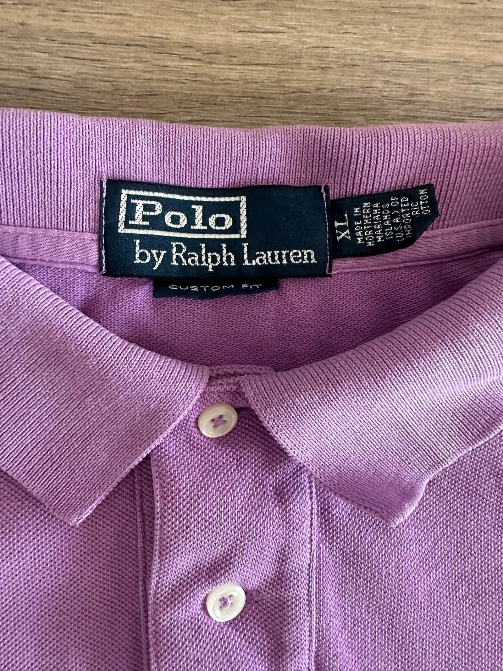 Polo Ralph Lauren Homme Lila Custom Fit Taille XL Original – photo 5